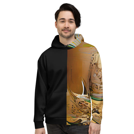Half Black Half Gāolàng - Unisex Hoodie