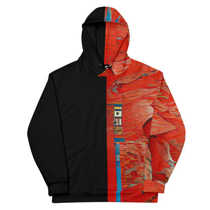 Half Black Half Hónghǎi - Unisex Hoodie