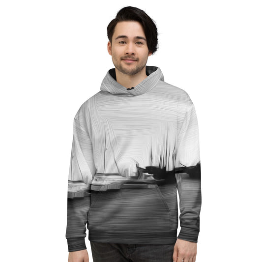 The Sleeping Yachts (at Night) - Unisex Hoodie