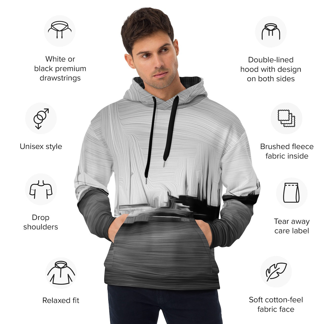 The Sleeping Yachts (at Night) - Unisex Hoodie