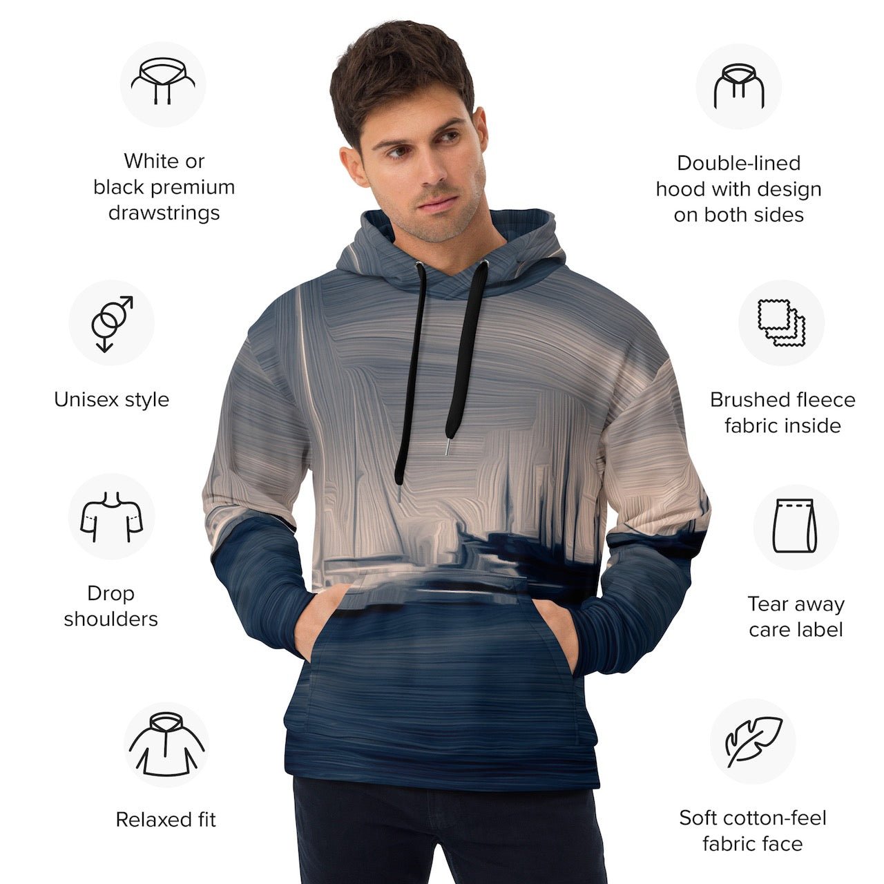 The Sleeping Yachts (at Sunrise) - Unisex Hoodie