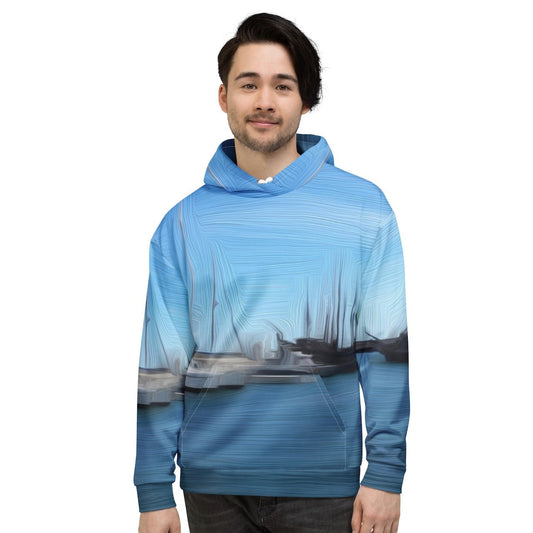 The Sleeping Yachts (at Morning) - Unisex Hoodie