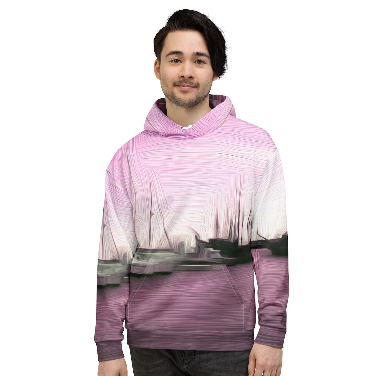 The Sleeping Yachts (at Evening) - Unisex Hoodie