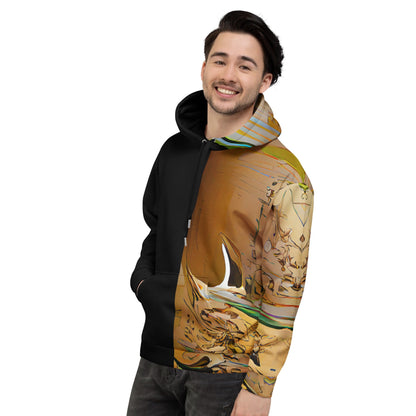 Half Black Half Gāolàng - Unisex Hoodie