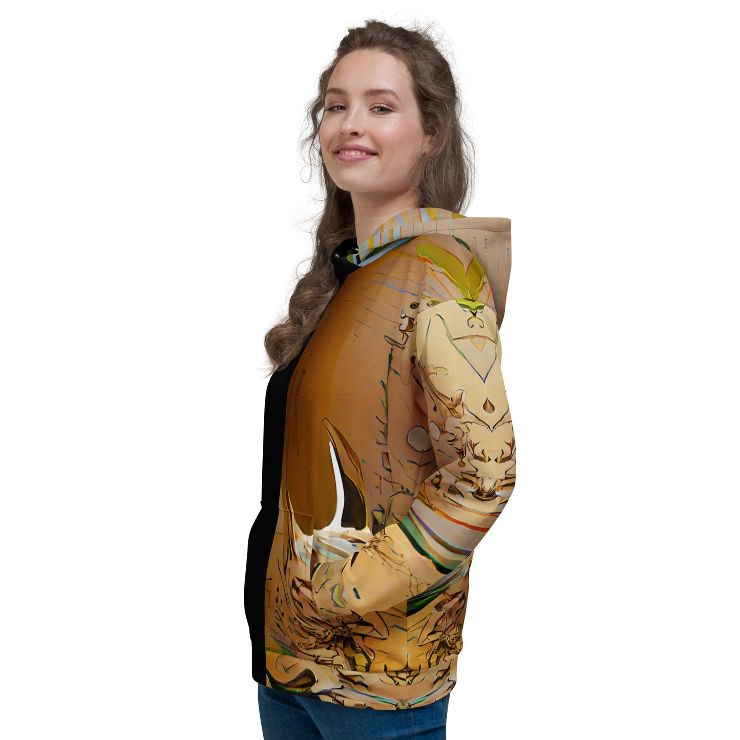 Half Black Half Gāolàng - Unisex Hoodie