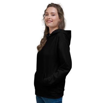 iSAW Unisex Black Hoodie - iSAW Company