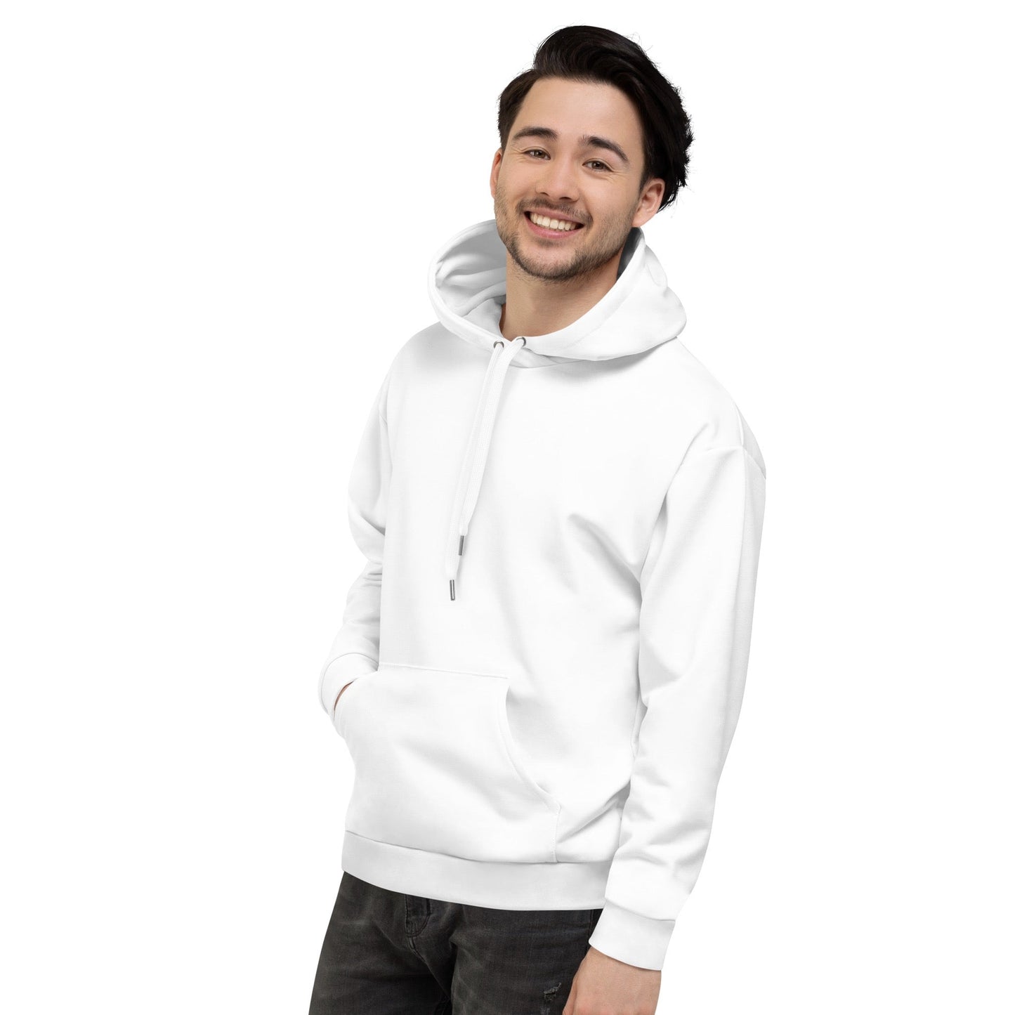 iSAW Unisex White Hoodie - iSAW Company