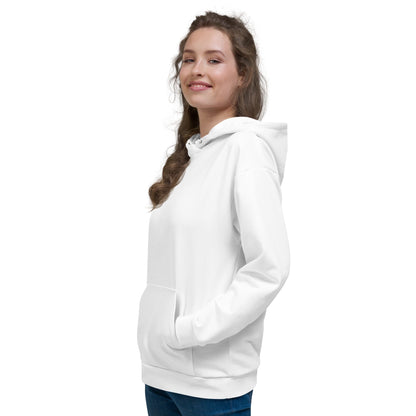 iSAW Unisex White Hoodie - iSAW Company