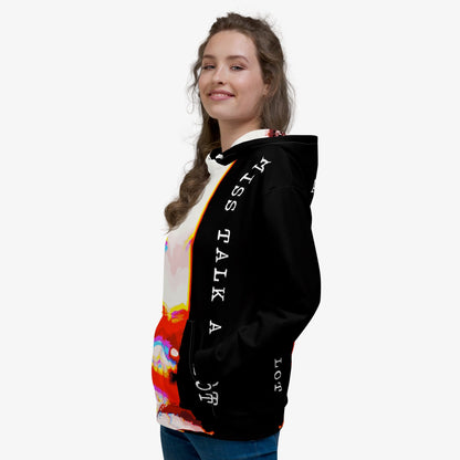 Miss Talk A Lot - Womens Hoodie