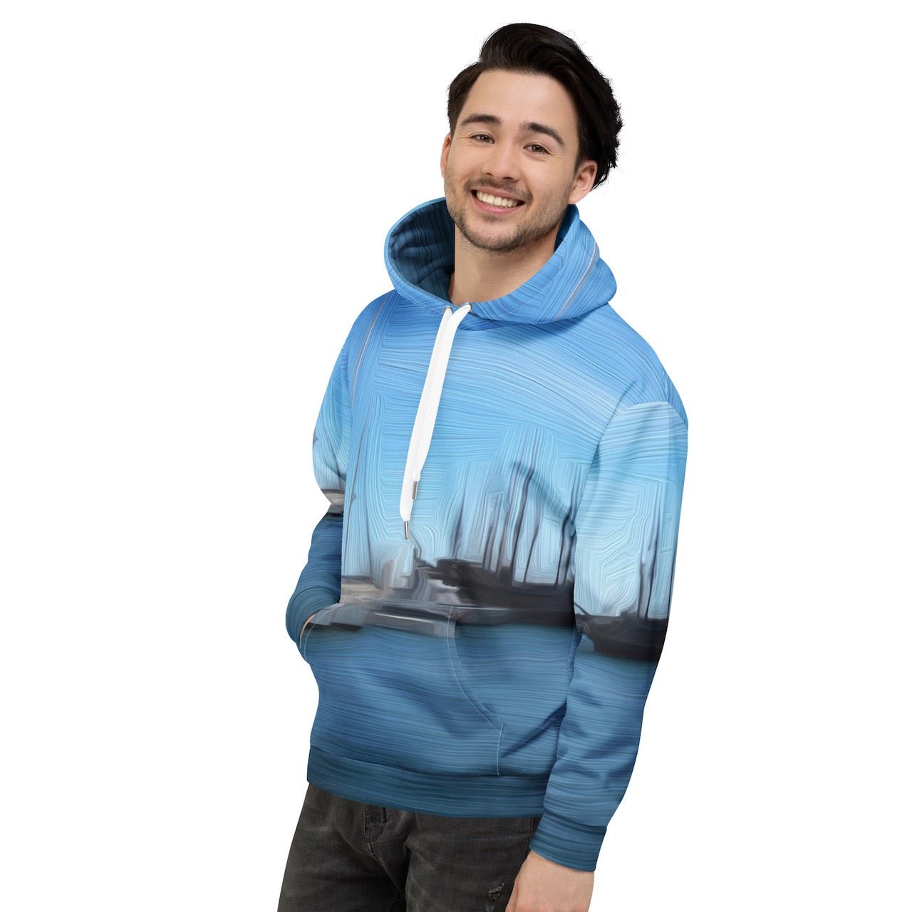 The Sleeping Yachts (at Morning) - Unisex Hoodie