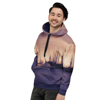 The Sleeping Yachts (at Sunset) - Unisex Hoodie