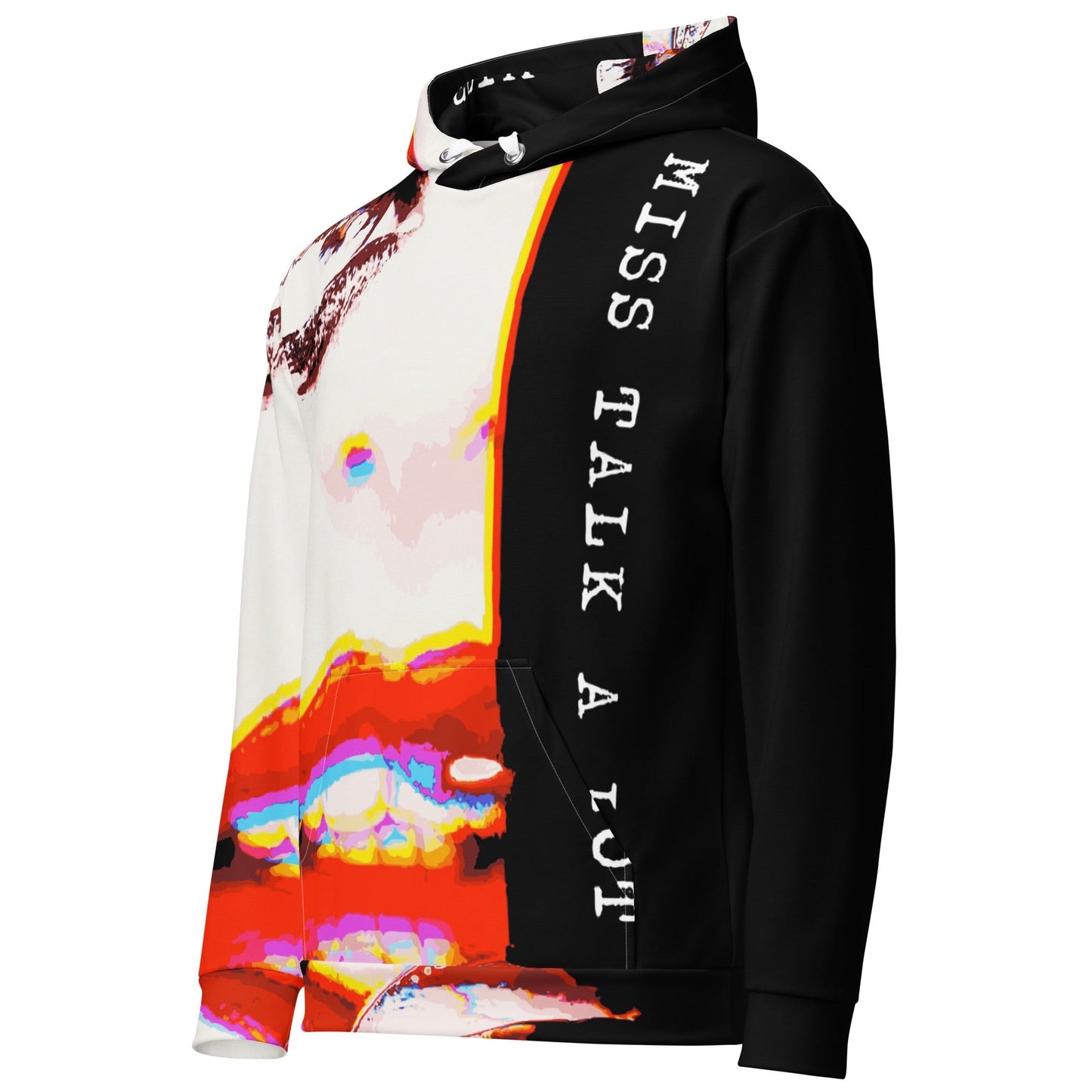 Miss Talk A Lot - Womens Hoodie