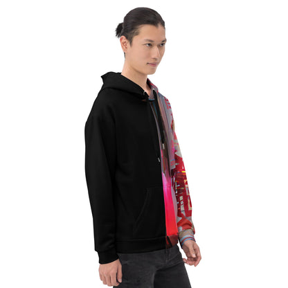 Half Black Half Báijiǔ - Unisex Hoodie