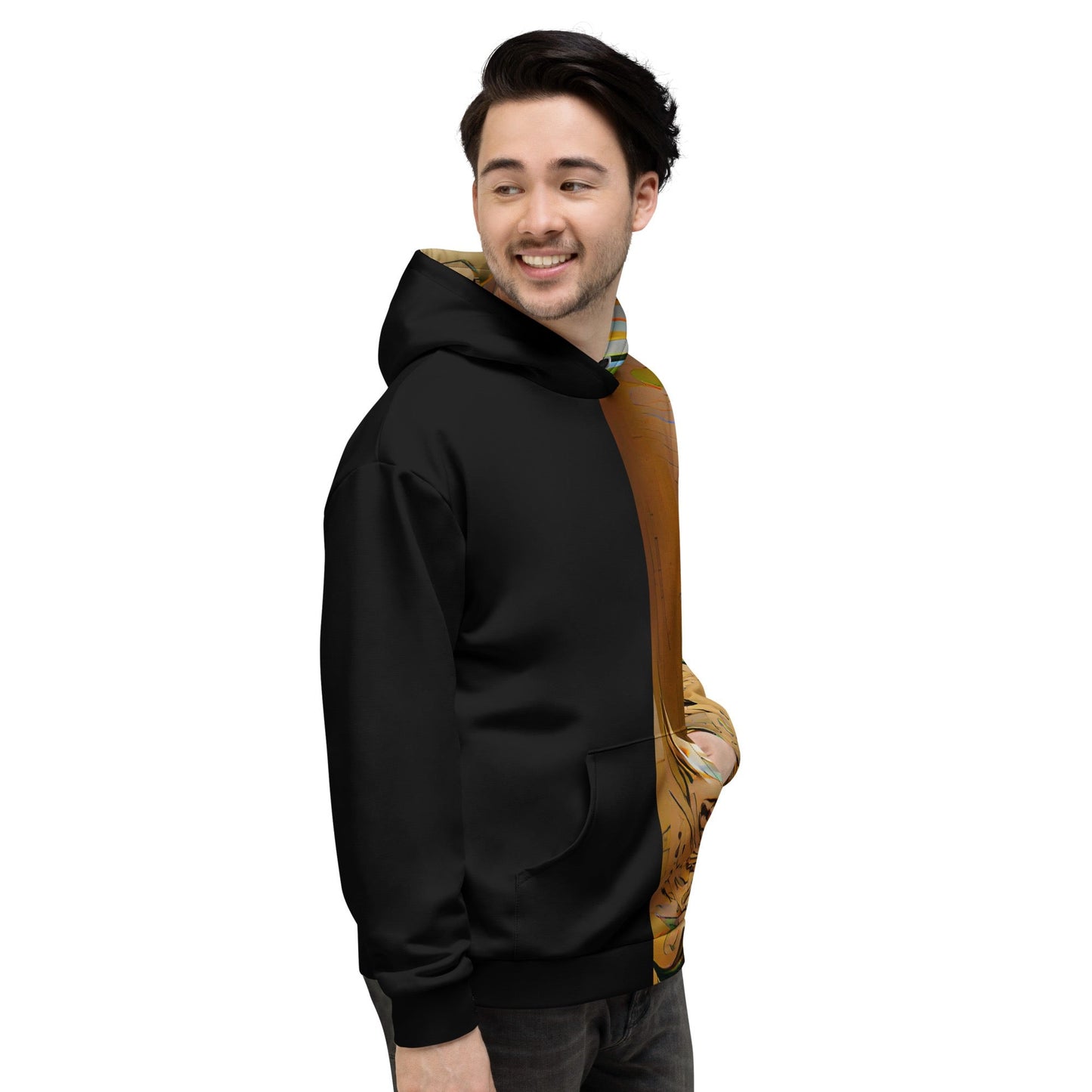 Half Black Half Gāolàng - Unisex Hoodie
