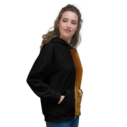 Half Black Half Gāolàng - Unisex Hoodie