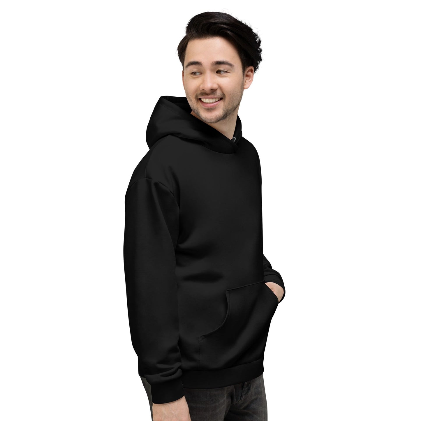 iSAW Unisex Black Hoodie - iSAW Company