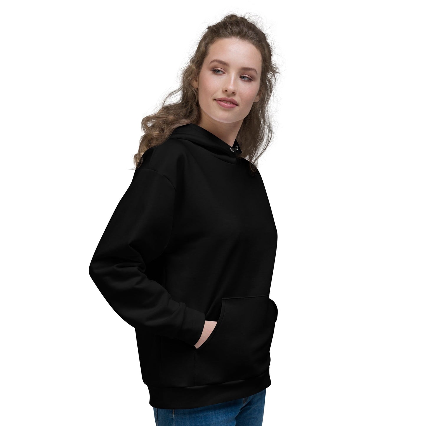 iSAW Unisex Black Hoodie - iSAW Company