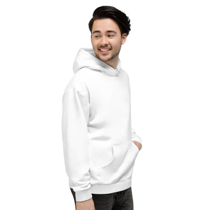 iSAW Unisex White Hoodie - iSAW Company