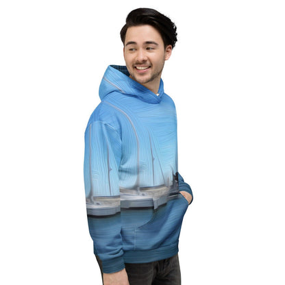 The Sleeping Yachts (at Morning) - Unisex Hoodie