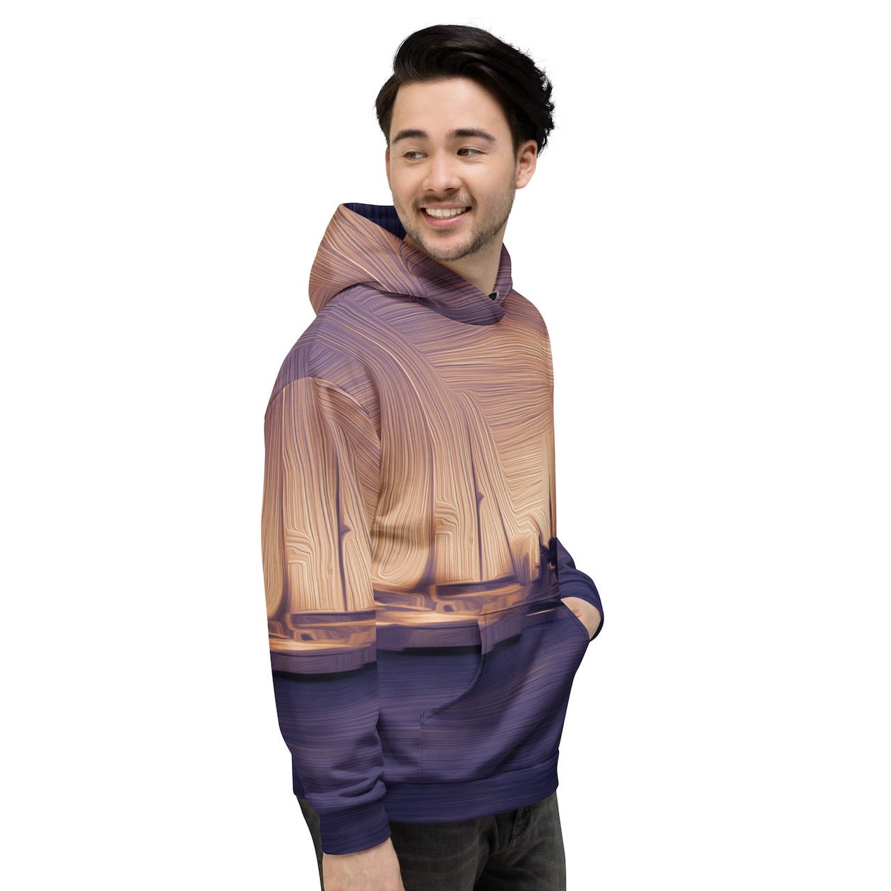 The Sleeping Yachts (at Sunset) - Unisex Hoodie