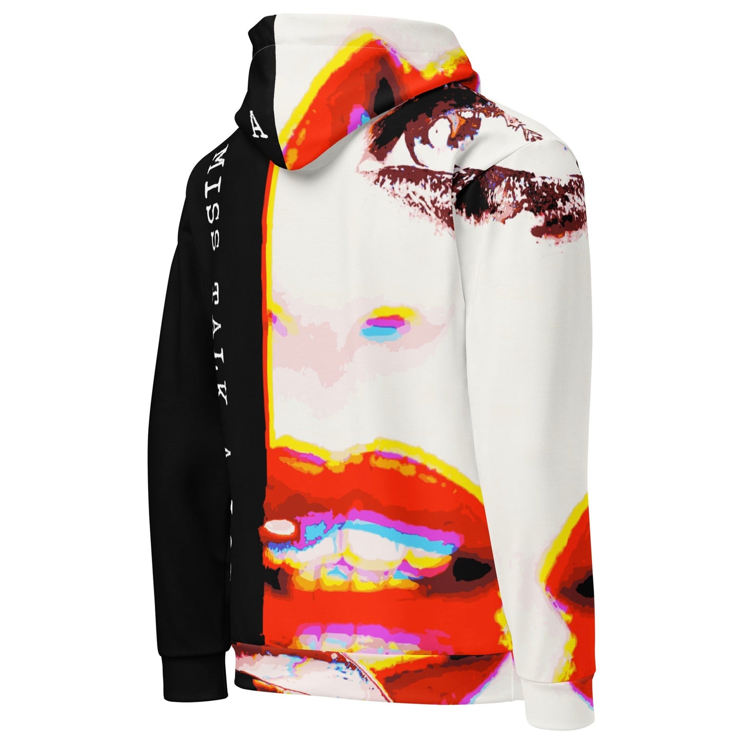 Miss Talk A Lot - Womens Hoodie