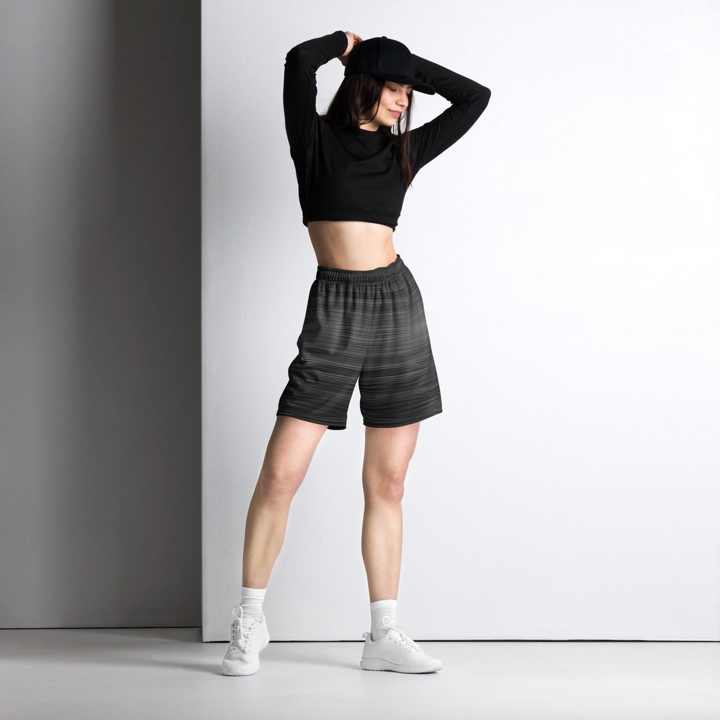 The Sleeping Yachts (at Night) - Unisex Mesh Shorts