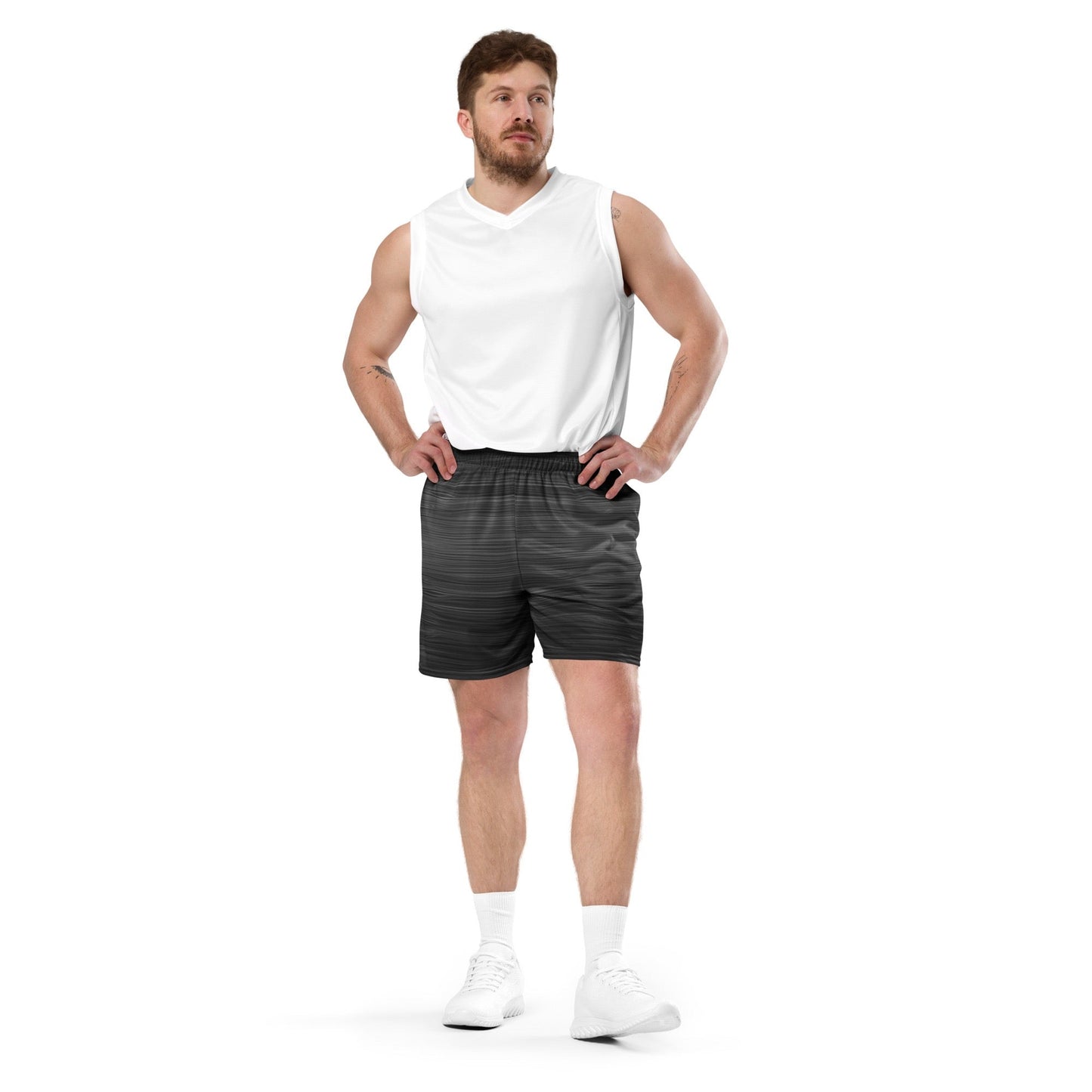 The Sleeping Yachts (at Night) - Unisex Mesh Shorts