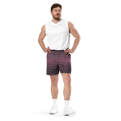 The Sleeping Yachts (at Evening) - Unisex Mesh Shorts