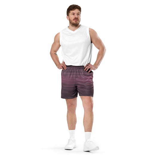 The Sleeping Yachts (at Evening) - Unisex Mesh Shorts
