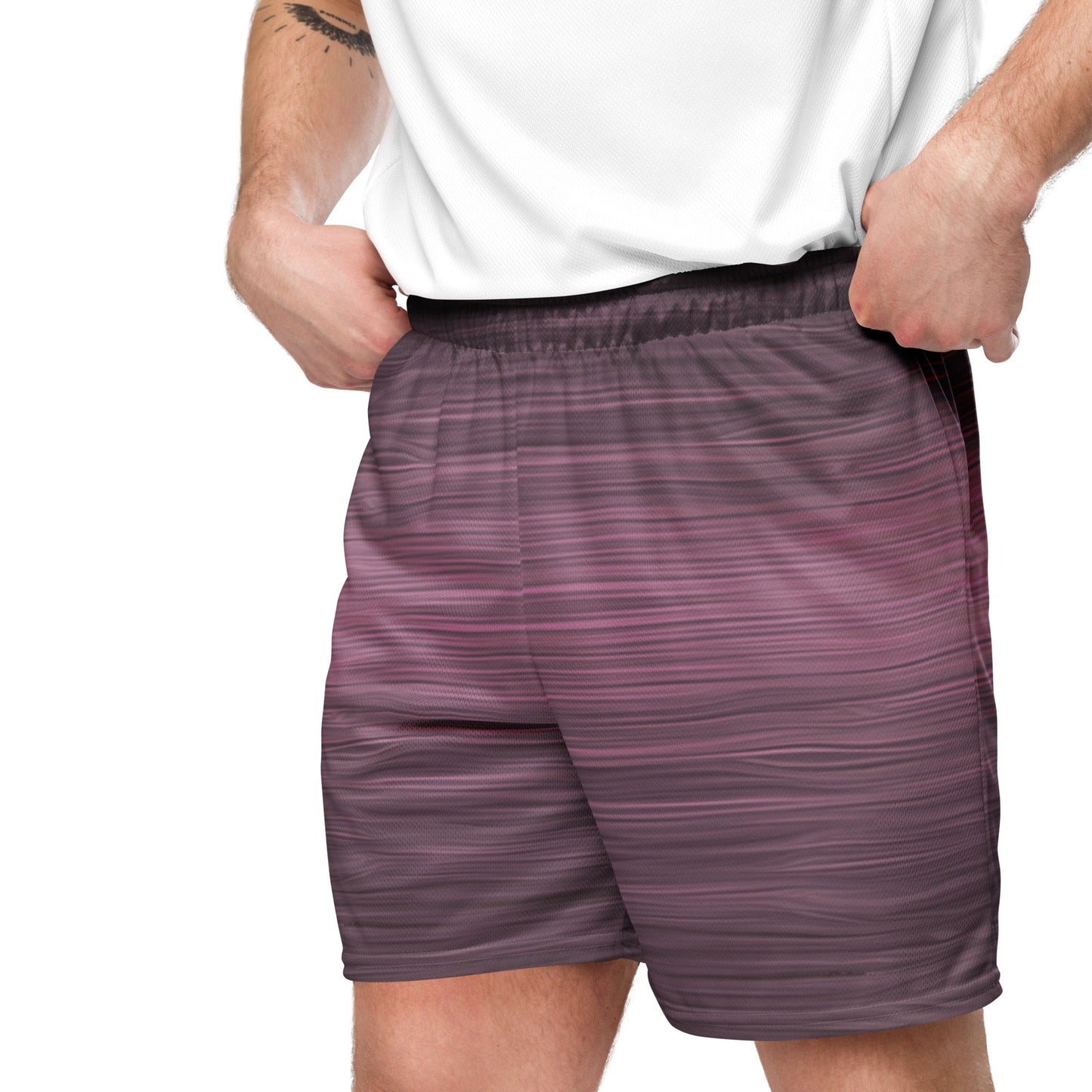 The Sleeping Yachts (at Evening) - Unisex Mesh Shorts