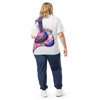 Hippie Guitar - Womens Sports Jersey