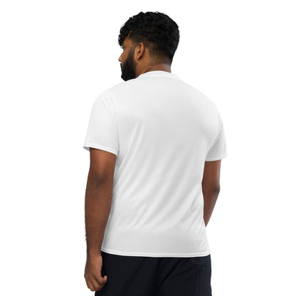 iSAW Unisex White Sports Jersey