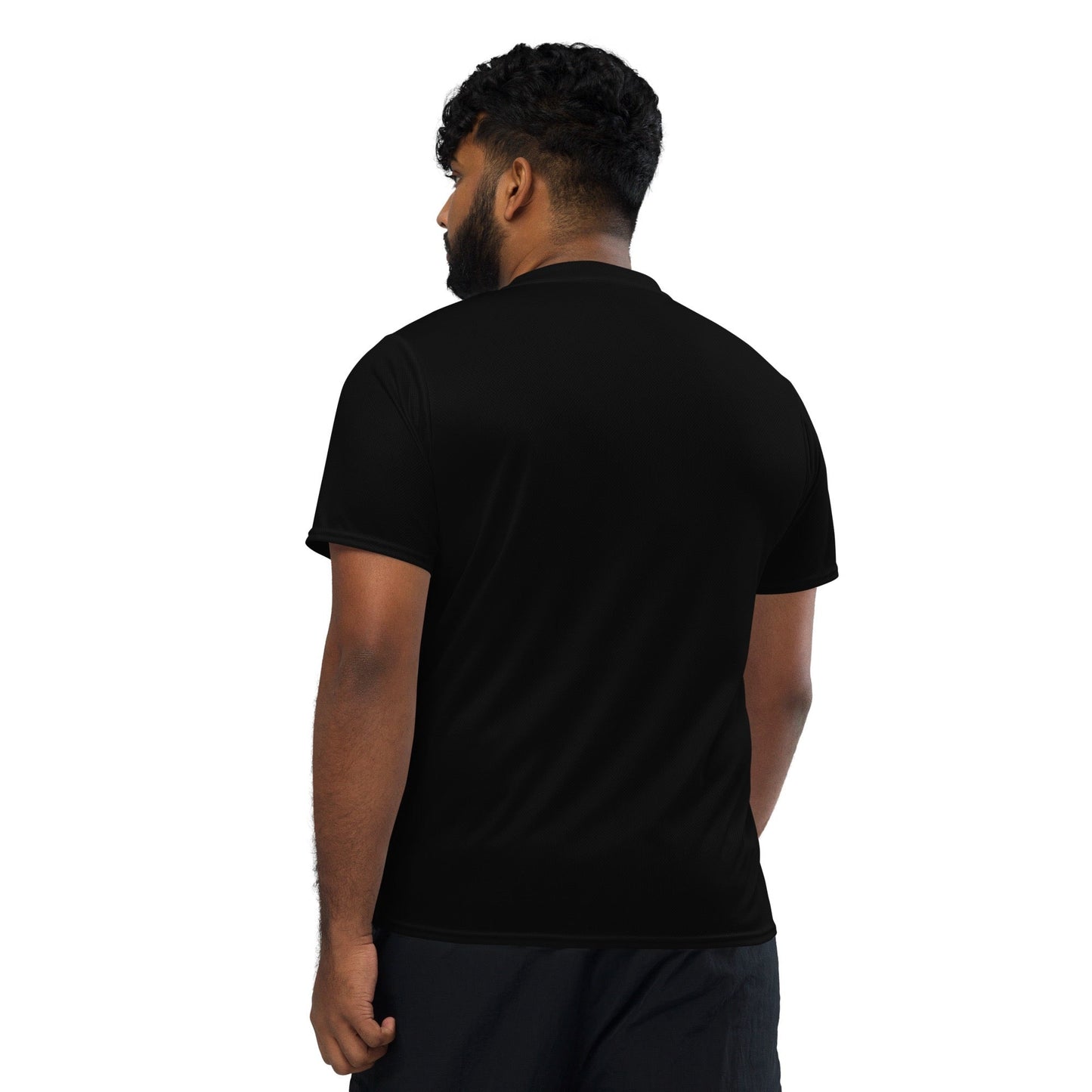 iSAW Unisex Black Sports Jersey