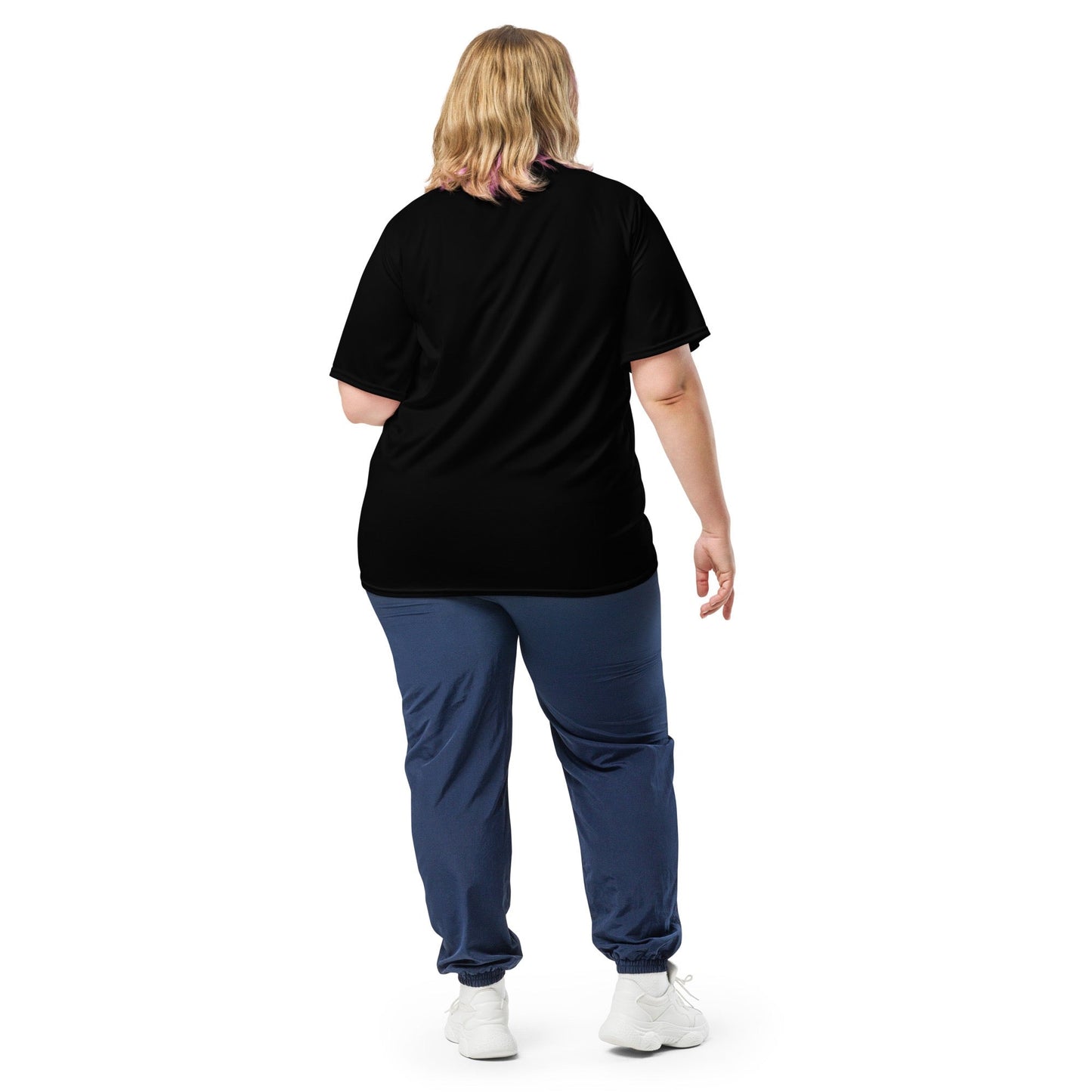 iSAW Unisex Black Sports Jersey