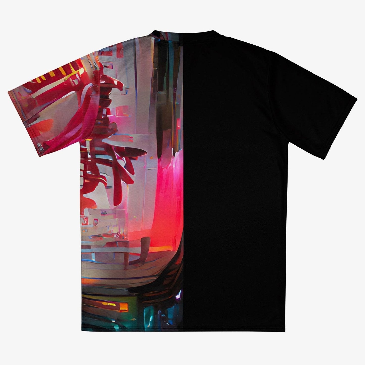Half Black Half Báijiǔ - Unisex Sports Jersey