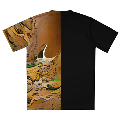 Half Black Half Gāolàng - Unisex Sports Jersey