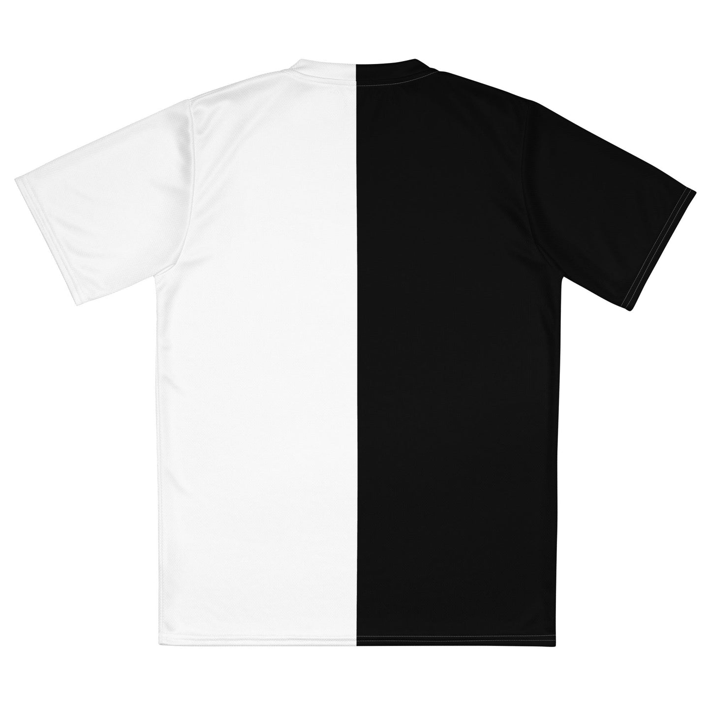 Half Black Half White - Unisex Sports Jersey