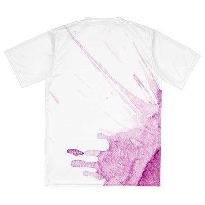 Watercolour Pink Splash - Unisex Sports Jersey