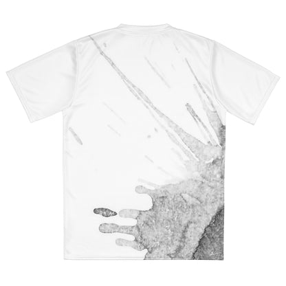 Watercolour Grey Splash - Unisex Sports Jersey