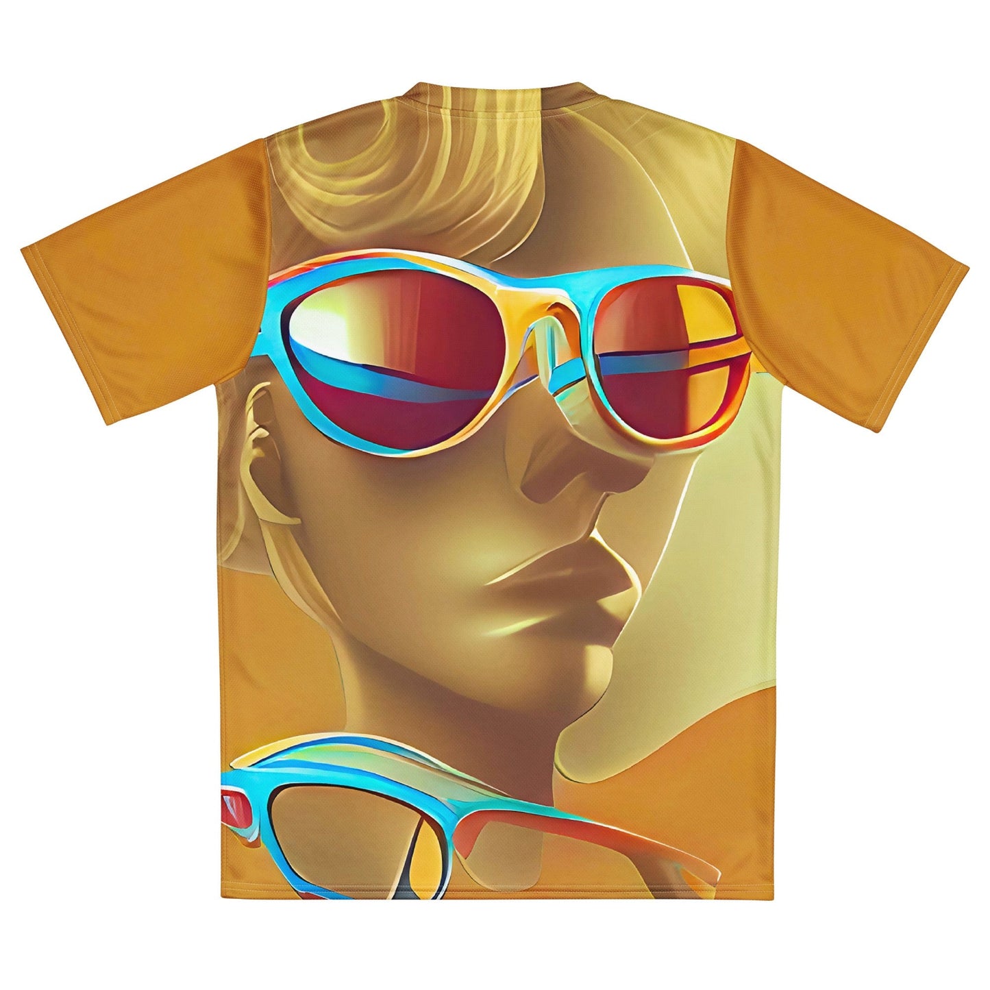 Retro Cool Orange - Womens Sports Jersey