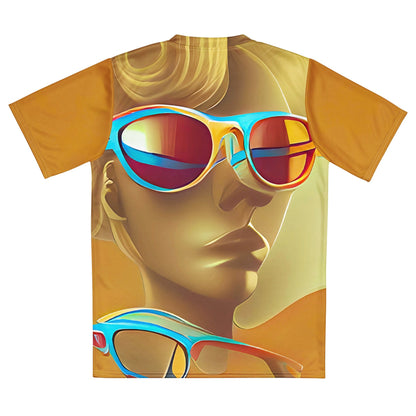 Retro Cool Orange - Womens Sports Jersey