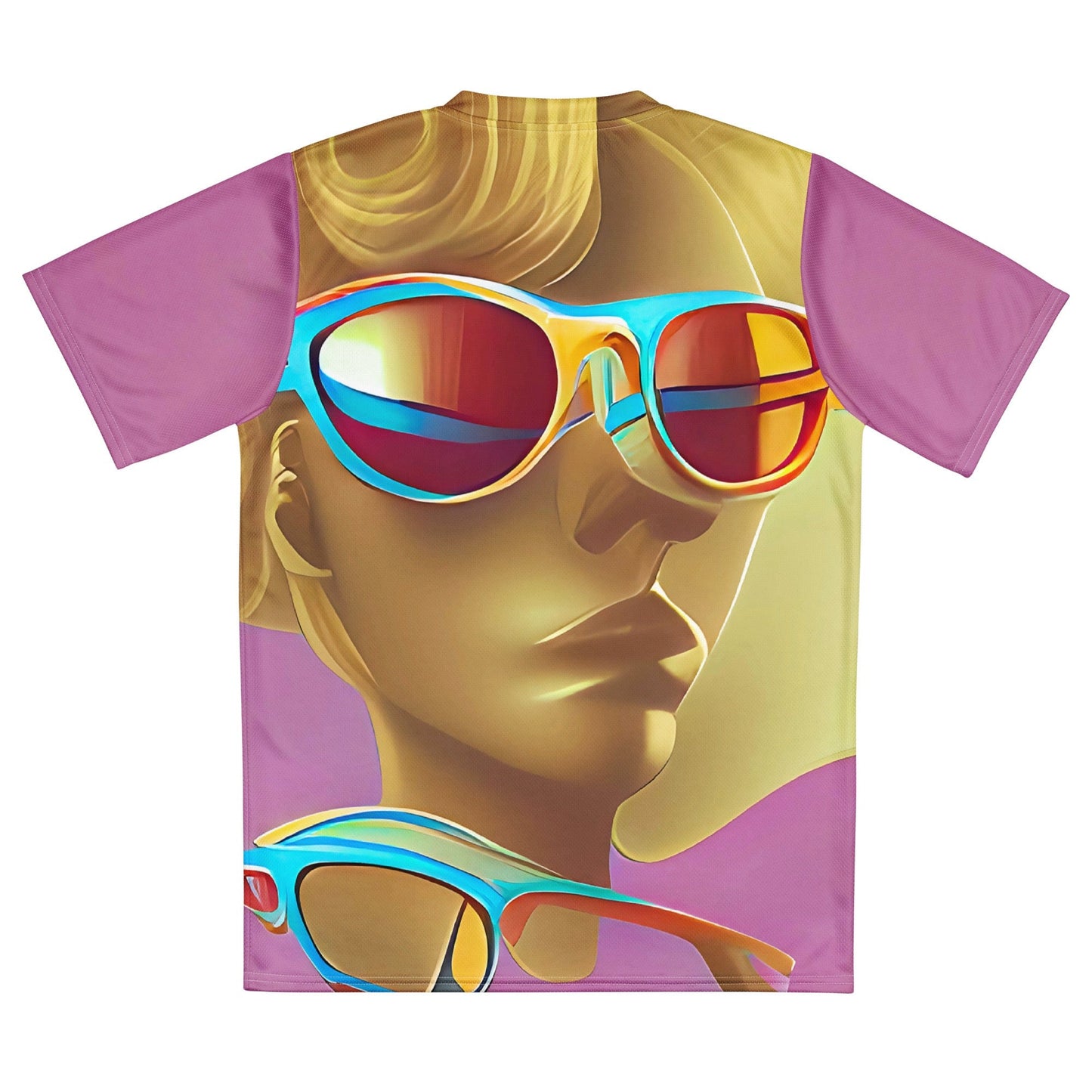 Retro Cool Pink - Womens Sports Jersey