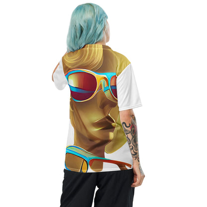 Retro Cool White - Womens Sports Jersey
