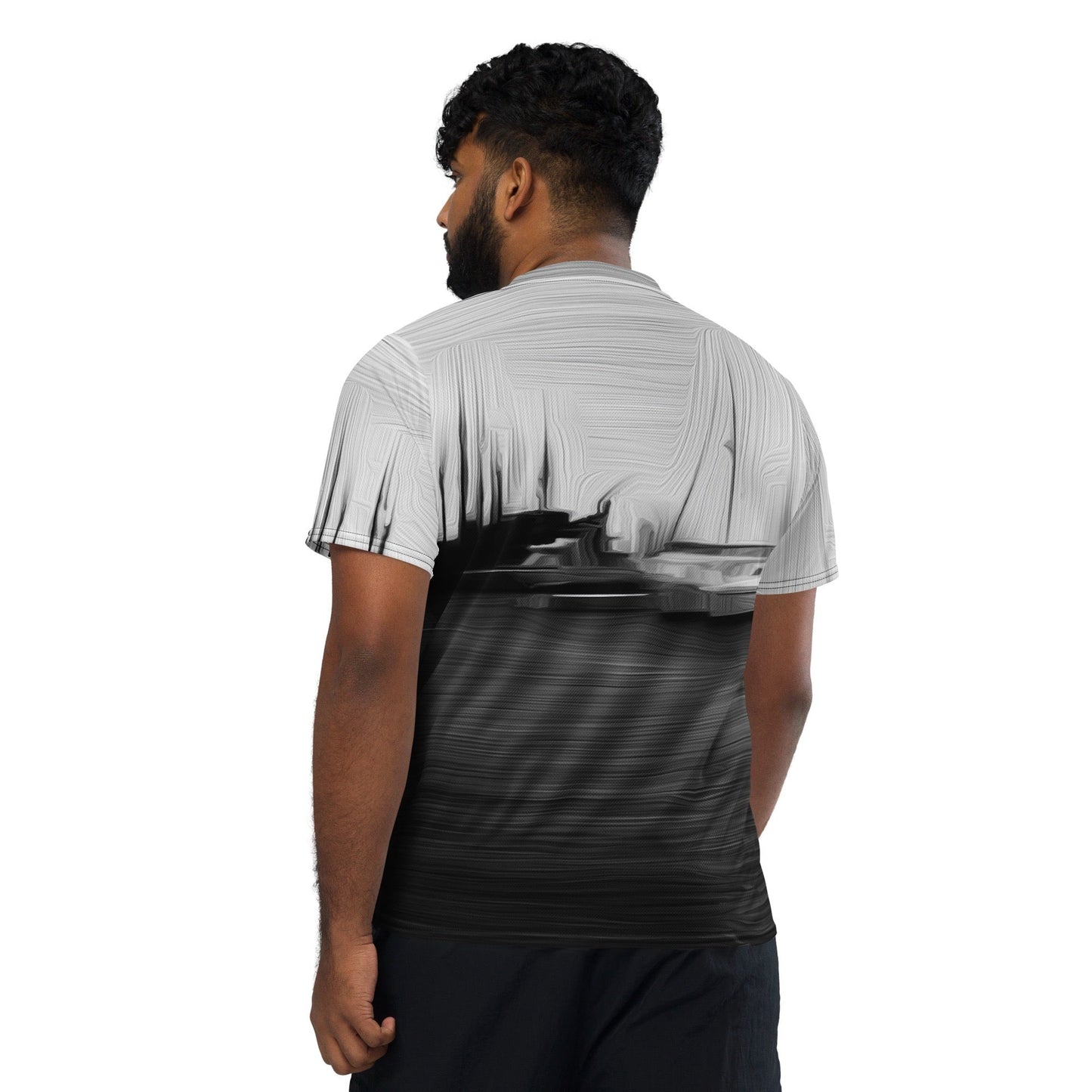 The Sleeping Yachts (at Night) - Unisex Sports Jersey