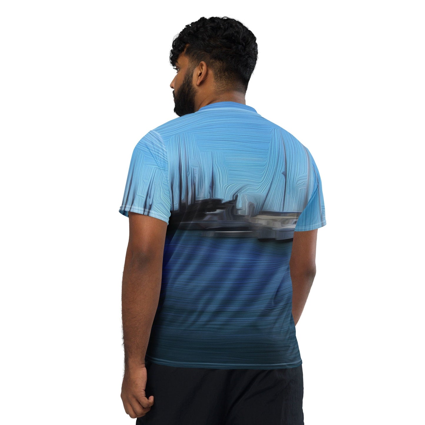 The Sleeping Yachts (at Morning) - Unisex Sports Jersey