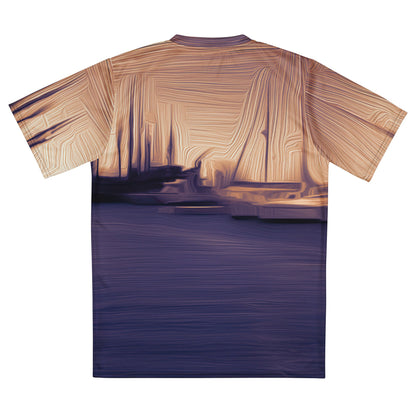 The Sleeping Yachts (at Sunset) - Unisex Sports Jersey