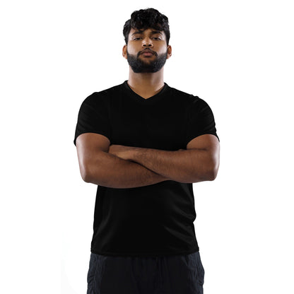 iSAW Unisex Black Sports Jersey
