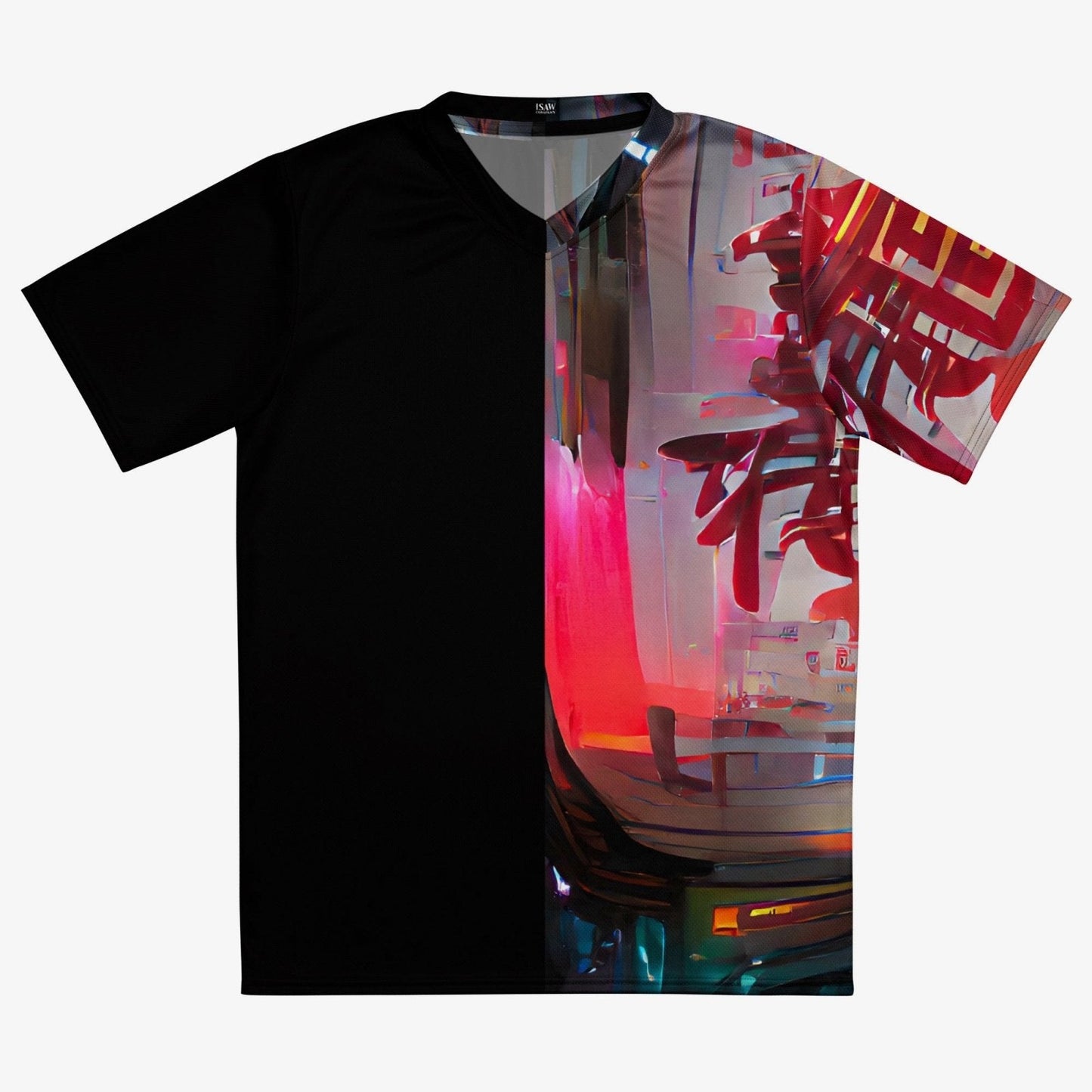 Half Black Half Báijiǔ - Unisex Sports Jersey