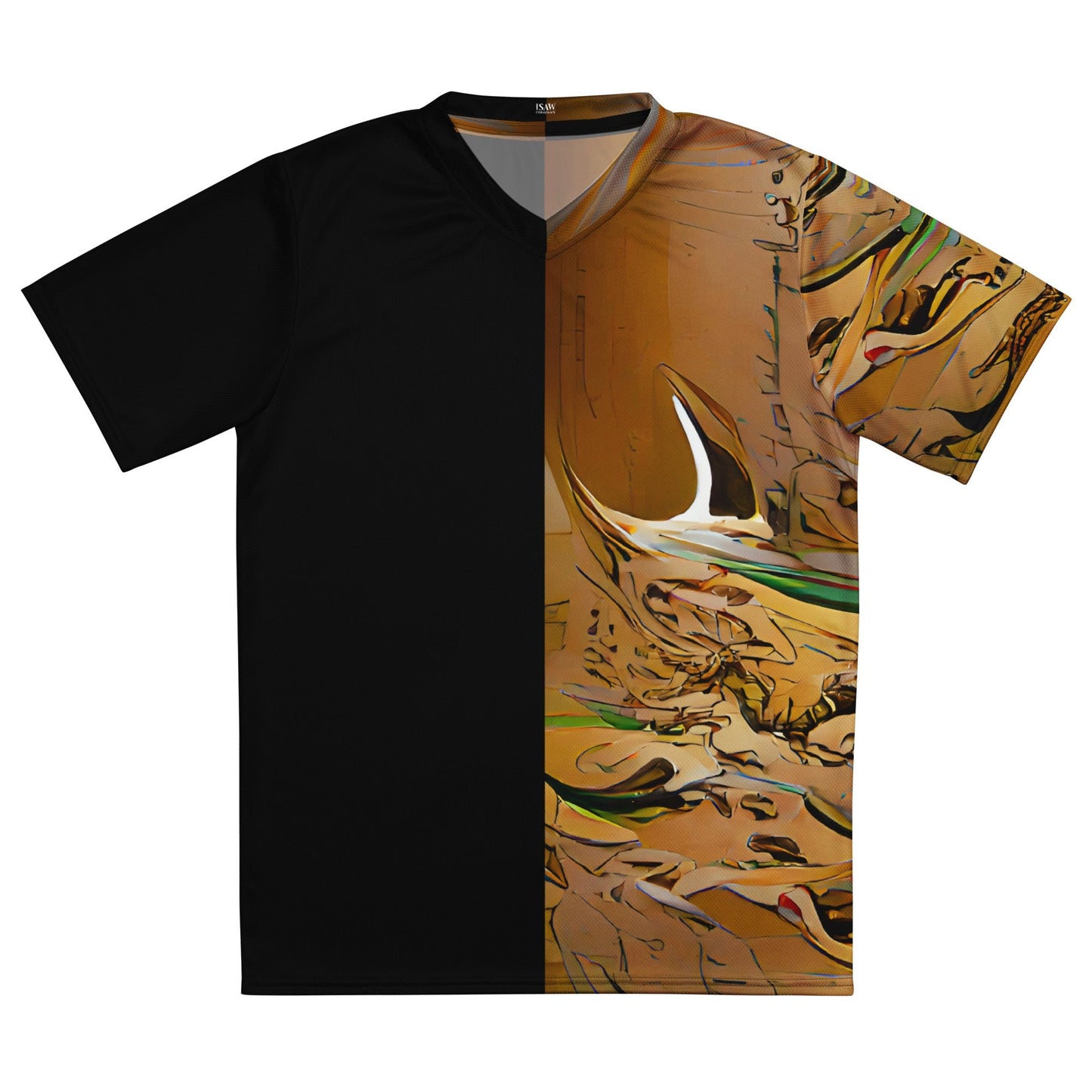 Half Black Half Gāolàng - Unisex Sports Jersey