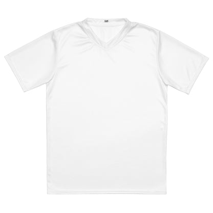 iSAW Unisex White Sports Jersey